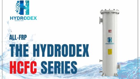hydrodex hcfc series frp cartridge filter housing all frp model