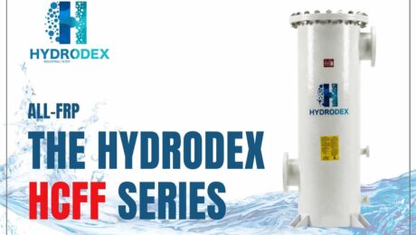 hydrodex hcff series frp cartridge filter housing all frp model